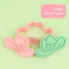 Formas de Biscoito Série Cowboy, Tipo Pressionar 3D Realista, Formatos de Bota e Chapéu, Ferramentas de Confeitaria DIY
