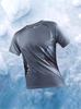 Venta al por mayor transfronteriza Verano Nuevo Color Degradado Ropa de Fitness para Hombre Seda de Hielo Secado Rápido Camiseta Deportiva Manga Corta Pantalones Cortos Carrera Matutina