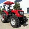 Ferramentas e máquinas agrícolas: trator 1004 de tração nas quatro rodas para aração profunda, preparo do solo com cultivador rotativo e valagem em terras agrícolas secas e montanhosas