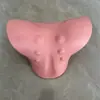 Almohada de Masaje Multifuncional, Almohada de Masaje para Columna Cervical, Almohada con Forma de C, Almohada Especial para Columna Cervical, Almohada de Masaje para Cuello, Corrector de Columna