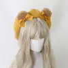 Boina Orejas de Oso Lolita Linda Boina de Artista Accesorio Japonés Hecho a Mano Boina Redonda