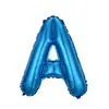 Balão de Letra em Inglês de 16 Polegadas Dourado Ouro Rosa Prata Filme de Alumínio Festa de Aniversário Fabricante Atacado Festa de Letras