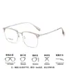 Nova Armação de Óculos para Homens de Negócios Armação Grande 56mm Casual Refinada Moda Armação de Sobrancelha Armação Quadrada Armação de Óculos Atacado