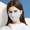 Verano nueva máscara de protección solar máscara de protección solar esquina de protección ocular hombres y mujeres transpirable máscara tridimensional de seda de hielo plátano inferior en stock