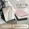Espejo de maquillaje plegable de alta definición, estilo ins, espejo pequeño para dormitorios de estudiantes, espejo de maquillaje de escritorio portátil para hombres