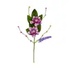 Peônias artificiais, espigas de trigo, ovos coloridos, frutas vermelhas, galhos decorativos, decorações de feriado, itens para festas de primavera e verão, flores de exportação, flores artificiais