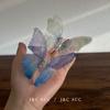 Pinza Inteligente de Pato Mariposa Móvil Dulce Sin Pinza Lateral Estilo y2k Chica con Temperamento Pinza para Flecos de Cabello Roto Pasador Lindo