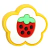 Lindo diseño de fruta de dibujos animados con cuentas para estudiantes, bolígrafo de alto valor, accesorios de cuentas quemadas hechos a mano, venta al por mayor