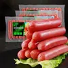 Salchichas a la Parrilla al por Mayor, Salchichas Sabor Shuanghui, Salchichas para Hot Dog, Guarniciones para Hot Pot de Barbacoa, Salchichas de Jamón Listas para Comer Salteadas, Caja Completa
