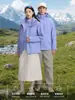 Chaqueta exterior tres en uno para mujer con forro de lana, ropa de trabajo personalizada para hombre, a prueba de viento, engrosada, cálida, abrigo de montañismo