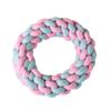 Nuevo juguete para limpiar los dientes molares de perro, set de palitos molares, color caramelo, cuerda de algodón tejido, juguetes para mascotas, suministros para perros