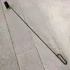 Gancho de escoria pala sólida para horno pozo extractor de tapa de pozo atizador para fuego azadón para cenizas rastrillo rodillo para varilla puerta de persiana