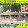 Toldo Exterior Bloqueador de Lluvia Marquesina de Estacionamiento Estructura de Película Tensada Paisaje de Zhenjiang Cobertizo para Automóviles Cuarto Residencial Marquesina de Estacionamiento para Vehículos Eléctricos