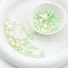 Perlas de Imitación de Alto Brillo Perforadas de ABS Tamaño Mixto Cuentas Sueltas Accesorios para Joyería DIY Color Mixto Color Mixto Fabricante Mayorista