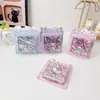 Lindo Marcador de Libro de Pegatina de Arena Líquida para Cuaderno, Mini Cuaderno de Bolsillo Portátil Sanrio, Bloc de Notas para Estudiantes