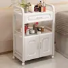 Carrito Pequeño para Salón de Belleza Carrito de Almacenamiento Multifuncional Carrito Pequeño Móvil Carrito para Herramientas de Peluquería y Uñas Exclusivo para Salón de Belleza