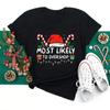 Camiseta de moda para mujer, divertida, "Olvídate del regalo oculto", camiseta navideña, blusa para mujer