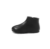Botines retro para niña, Botines Martin sencillos de estilo británico, Nueva colección otoño 2026, Botines de cuero de moda con suela blanda, Botines de tobillo estilo coreano