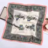 Bufanda de Terciopelo Popular Estilo Coreano Versátil Transfronteriza para Mujer en Otoño e Invierno Bufanda Cuadrada Multifuncional Chal Pañuelo para la Cabeza Cálido y Versátil Moda