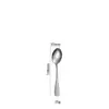 Cubiertos de Acero Inoxidable 410 para Restaurantes de Hotel, Cuchillo y Tenedor para Bistec Espesados 1010 con Textura Martillada, Cuchillo, Tenedor, Cuchara, Cucharita de Té de Estilo Occidental para el Hogar