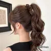 Elegante Pinza para el Cabello Estilo Coreano para Mujer, Pasador de Moño Francés para Media Coleta, Accesorio para el Cabello Estilo Chanel para Cabello Grueso, Pinza Banana
