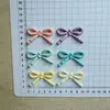 Estilo Coreano 5cm Vazado Bolinhas Laço Acessórios Feito à Mão DIY Cola Creme Menina Grampo de Cabelo Tamancos Bolsa Chapéu