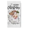 Toallas Pequeñas Populares Navideñas Estampadas Transfronterizas, Paños de Cocina para Platos, Toallas de Mano Absorbentes de Secado Rápido para el Hogar, Venta al por Mayor desde el Fabricante
