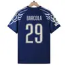 Hombres Barcelona Local Aficionados No. 9 Lewandowski No. Camiseta Deportiva y de Ocio Estilo Caliente 19 Yamal Gavi Pedri 25