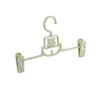 Perchero para Pantalones Clip Retráctil para Pantalones Percha de Plástico para Ropa Secador sin Rastro Almacenamiento de Pantalones Ropa Interior Pinza Doble Percha para Niños