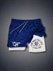 Amazon Comercio Electrónico Transfronterizo Más Vendidos Shorts de Verano Estampado Digital 3D para Hombre Doble Capa Transpirables Casuales