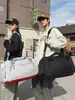 Bolsa de Viaje Importada Gran Capacidad Almacenamiento para Viajes Cortos Bolsa de Equipaje Portátil Ligera Bolso Cruzado de Yoga Deportivo para Fitness
