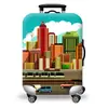 Funda elástica para equipaje, funda protectora gruesa para maleta, funda antipolvo para maleta de viaje, funda elástica para maleta con ruedas, funda para equipaje de venta caliente