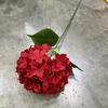 Hortênsia de ramo único decoração de casamento para casa flor artificial hortênsia búlgara flor de seda arranjo de flores de parede de fundo flor de casamento