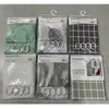 Cortina de Ducha Transparente Cubo de Agua 3D, Impermeable, Engrosada, Ojales de Acero Inoxidable, Dropshipping Transfronterizo, Anillos para Cortina de Ducha Gratis, Suministro de Fábrica