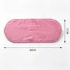 Fabricante Mayorista de Toallas Desmaquillantes de Franela de Agua Clara Perezosas Limpieza de Belleza Toalla Desmaquillante Facial Espesada Logo Personalizado