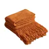 Manta de Sofá Transfronteriza con un Estilo Sencillo para Decoración de Casa de Huéspedes, Manta de Siesta, Manta Decorativa, Manta de Sofá, Manta de Aire Acondicionado