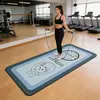 Corda de Pular Doméstica Mais Vendida Transfronteiriça Treinamento de Exercícios Tapete de Corda de Pular Silencioso Absorvente de Choque Tapete Antiderrapante Resistente ao Desgaste para Exercício Interno Yoga