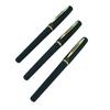 Caneta Gel Preta de Grande Capacidade Caneta Bullet Cultura de Escritório Caneta para Assinatura Caneta para Prática de Exame Estudantil com Acabamento Fosco