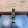 Dinheiro dos Cinco Imperadores, Pincel Wenchang, Torre Wenchang, Pingente Chaveiro Cabaça de Cobre, Chaveiro de Metal, Decoração para Mochila, Popular em Atrações Turísticas