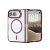 Adecuado para Funda de Teléfono Duo para iPhone, Funda Integrada Transparente Dos en Uno para Teléfono Plegable Apple, Funda Magnética de Cobertura Total