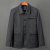 Chaqueta de otoño para hombres de mediana edad y mayores, chaqueta de primavera y otoño para papá, chaqueta holgada para abuelo.