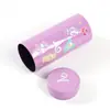 Lata Redonda de Hojalata 55X135Mm para Guardar Rastrillos, Guardar Bolígrafos, Mini Lata de Té, Almacenamiento Portátil