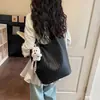 Bolsa de Ombro com Novo Padrão Tecido Transfronteiriça, Bolsa Tote de Grande Capacidade, Estilo Simples e Casual, Versátil para o Dia a Dia, Conjunto de Bolsas Mãe e Filha