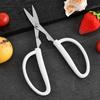 Herramientas para Comer Cangrejo Vajilla de Tres Piezas Tijeras para Cangrejo de Acero Inoxidable Cuchara para Cangrejo Púas para Cangrejo Set de Cangrejo para Cocina Comercial