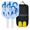 Raquete de pickleball de nível profissional em cores degradê macaron para jogo recreativo e treinamento de adultos e jovens