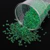 20g Cuentas de Arroz de Vidrio Transparente Colorido No Poroso Cuentas Burbuja DIY Cuentas Burbuja Rellenas a Mano Pegamento Micro Cuentas Joyería