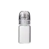 Aguja de sello de 20 pines Jinshun aguja soluble en agua emparejada con botella de vidrio de 5 ml prensa manual para dispensar líquido de salida microneedle dorada