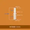 Adaptador de Torre Resistente a Altas Temperaturas Interface de Conversão de Tamanho Pequeno Conexões para Tubos de Água e Gás Tubo Flexível de Plástico Conector Reto Redutor de PP