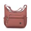 Bolsa de ombro transversal feminina de nylon para viagem, primavera e verão, leve, à prova d'água, com vários compartimentos, para comércio exterior