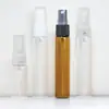 En stock de fábrica botella de perfume de 10 ml 5 ml botella pulverizadora de aluminio anodizado de cobertura total botella secundaria para tónico